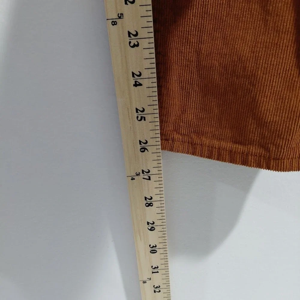 Old Navy Rockstar Super Skinny Corduroy Pants High Rise Brown Oolong Tea 20